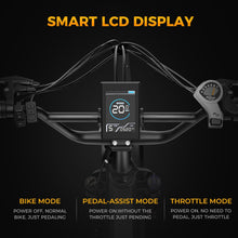 Load image into Gallery viewer, Electric Bike for Adults,1400W Peak Motor 30MPH Max Speed 48V 13AH Removable Battery, Full Suspension System Design