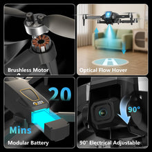 Load image into Gallery viewer, Drone with 1080P Camera for Adults, GPS Drone with 4.5″LCD Screen Remote