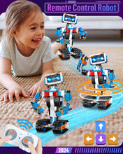 Load image into Gallery viewer, Robot Building Toys & Robot Dog for Kids