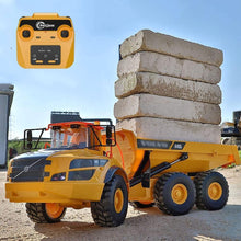 Load image into Gallery viewer, 1/20 Large 23IN Electric Remote Control Dump Truck A40G, 2.4G Simulated Acoustic-Optical RC Engineering Vehicle