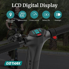 Load image into Gallery viewer, Electric Scooter -10" Pneumatic Tires, Max 20 Miles Range, 15.5Mph Speed Power by 350W Motor, Large Digital Display for Adult