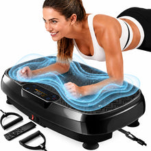 Load image into Gallery viewer, Vibration Plate Exercise Machine, 3D Whole Body Vibration Platform for Lymphatic Drainage and Muscle Recovery, 450-lb Capacity Fitness Machine with Bluetooth Speaker and LED Display for Home Gym