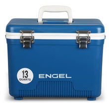 Load image into Gallery viewer, ENGEL UC13 13qt Leak-Proof, Air Tight, Drybox Cooler and Small Hard Shell Lunchbox for Men and Women in Elemental Blue