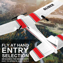 Load image into Gallery viewer, RC Airplane, 2 Channel RC Plane, 2.4GHz Remote Control Airplane, EPP Foam RC Glider, Easy to Fly RC Aircraft