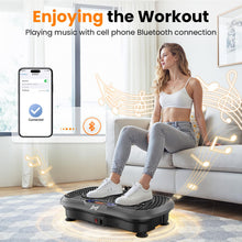 Load image into Gallery viewer, AXV Vibration Plate Fitness Platform Exercise Machine Vibrating Shaking Full Body Shaker Workout Vibrate Stand Shake Board Sport for Weight Loss Fat Burner for Gym Home Office