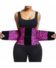 Load image into Gallery viewer, FeelinGirl Women Workout Waist Trainer Corset Cincher Body Shaping Workout Body Shaper Rose Leopard XXL