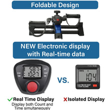 Load image into Gallery viewer, Vaunn Under Desk Bike Pedal Exerciser Ergometer with LCD Display