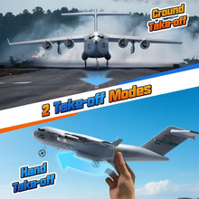 Load image into Gallery viewer, RC Plane Ready to Fly, 2CH C-17 Remote Control Airplane with 6-axis Gyro Stabilizer