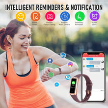 Load image into Gallery viewer, Bakoor Fitness Tracker, Fitness Watch (bordeaux)