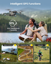 Load image into Gallery viewer, 2-Axis Gimbal Drones with Camera for Adults 4K EIS, Integrated Remote ID, 10000 FT Range Transmission, GPS Drone