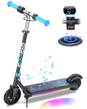 Load image into Gallery viewer, Electric Scooter for Kids, E-Throttle 150W Motor LED Display, H30Max-Blue