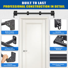Load image into Gallery viewer, Kipika Heavy Duty Wall Mounted Pull Up Bar (36" Straight Type)