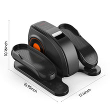 Load image into Gallery viewer, OLIXIS Under-Desk Elliptical Machine - Modern Black - 2026 New Model