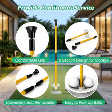 Load image into Gallery viewer, KVMORZE Golf Flagstick, Golf Pole Pin Flagpole Portable Detachable Design