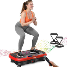 Load image into Gallery viewer, AXV Vibration Plate Fitness Platform Exercise Machine Vibrating Shaking Full Body Shaker Workout Vibrate Stand Shake Board Sport for Weight Loss Fat Burner for Gym Home Office