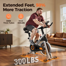 Load image into Gallery viewer, YOSUDA Exercise Bike, Brake Pad Stationary Bike for Home -Magnetic-Black
