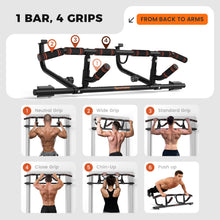 Load image into Gallery viewer, Sportneer 2026 Upgrade Pull up Bar for Doorway with Folding Handle