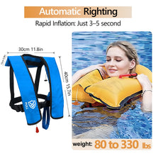 Load image into Gallery viewer, VOGUCCLO | Manual Inflatable Life Jacket for Adults| Supports up to 330 lbs