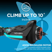 Load image into Gallery viewer, Electric Hoverboard - 7MPH Top Speed, 6 Mile Range, Long Lasting Li-Ion Battery - 5HR Full Charge, Built-In Bluetooth Speaker