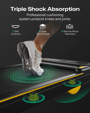 Load image into Gallery viewer, UREVO Smart 2-in-1 Folding Treadmill - Yellow