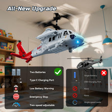 Load image into Gallery viewer, Remote Control Helicopter with Red Scorpion Tail Design, 24 Mins Flight (2 Batteries)