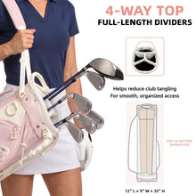 Load image into Gallery viewer, T WINSOLOGY Lite Series Golf Stand Bag, 4-Way Full-Length Dividers