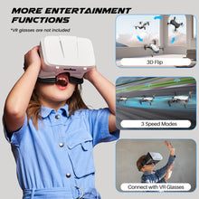 Load image into Gallery viewer, Mini Drone with Camera 720P HD FPV, RC Quadcopter Foldable Drone With Altitude Hold, 3D Flip, Headless Mode, Gravity Control