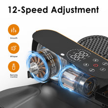 Load image into Gallery viewer, FRYLINE Under Desk Elliptical Machine - Quiet Motorized Leg Exerciser with Smart Remote, 12-Speed Manual Programs Auto/3 Auto Programs LCD Display & Bidirectional Motion for Home/Office