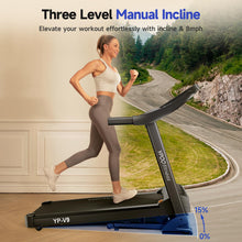 Load image into Gallery viewer, Treadmills for Home Use - Dull Black