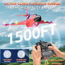 Load image into Gallery viewer, 6CH Amphibious RC Plane for Water, Land & Air, Remote Control Airplane Flying Boat Toys,2.4GHz 6-axis Gyro Stabilizer RTF (Red)