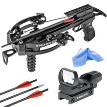 Load image into Gallery viewer, BALLISTA BAT Compound Mini Crossbow with Red Dot Sight, 300 FPS, 130 lb