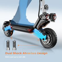 Load image into Gallery viewer, Pro Electric Scooter Adult with Smart APP, 1600W Motor, 31 Miles Range, 28 Mph Top Speed Off Road Electric Scooter with Dual Charging Ports