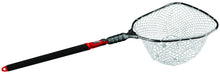 Load image into Gallery viewer, EGO S2 Slider Fishing Landing Net, Large Clear Rubber Mesh, Non-Tangle Mesh