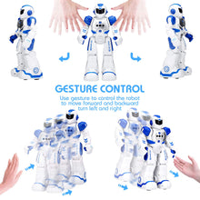 Load image into Gallery viewer, Robots Toy for Kids, RC Gesture Sensing Toy, Interactive Walking Singing Dancing Robot Birthday Presents