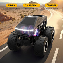 Load image into Gallery viewer, RC Car Kids Toys for Ages 6+, Remote Control Car Waterproof Monster Truck, Amphibious 4WD All Terrain/Black