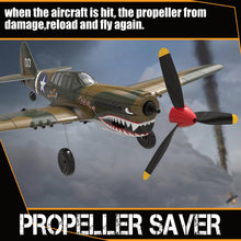Load image into Gallery viewer, RC Airplane Ready to Fly Upgrade P-40 Warhawk Remote Control Airplanes for Beginners