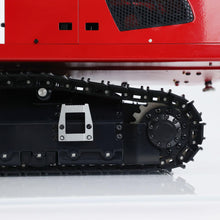 Load image into Gallery viewer, RC Hydraulic Metal Excavators 1:14 946 Tracked Diggers Construction Vehicles Multi-Attachments Hydraulic Grab (Red and White)