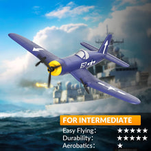 Load image into Gallery viewer, RC Plane 3 Channel Remote Control Airplane Fighter Toys, 2.4GHz 6-axis Gyro Stabilizer RTF Glider Aircraft Plane, Easy to Fly