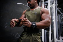 Load image into Gallery viewer, Gymreapers Weight Lifting Hooks (Pair) (OD Green)