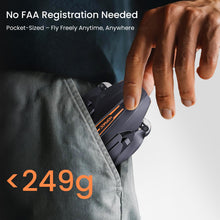 Load image into Gallery viewer, Drones with Camera 4K for Adults Kids, Brushless Motor Mini Drone, Foldable FPV RC Drone with Propeller Guards, One Key Take Off/Land