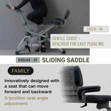 Load image into Gallery viewer, BARWING Stationary Exercise Bike for Home Workout, 5 IN 1 Foldable Indoor Cycling Bike