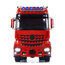 Load image into Gallery viewer, 1/14 RC Tractor Truck for 3363 1851 Heavy Metal Chassis 3-Speed Transmission Lock Differential Front Hook Equipment Rack Light Sound
