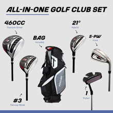 Load image into Gallery viewer, Precise M5 - Men's Complete Golf Club Set - Left Hand Tall Size +1"