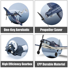 Load image into Gallery viewer, 2023 New Upgrade F4U Corsair RC Plane 4 Channel RTF Remote Controlled Aircraft RC Airplane for Beginners Adult