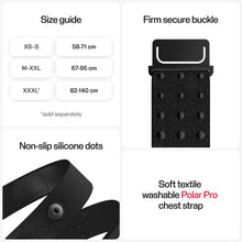 Load image into Gallery viewer, Polar H10 Heart Rate Monitor Chest Strap - ANT + Bluetooth, Waterproof HR Sensor for Men and Women, Red, M-XXL