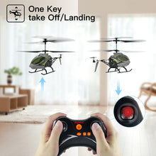 Load image into Gallery viewer, Remote Control Helicopter, S39H RC Helicopter with Altitude Hold and High & Low Speed Mode,2 Batteries, Big Size Aircraft for Adults Kids(Green)