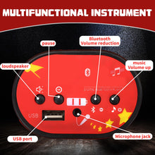 Load image into Gallery viewer, 12V Electric Go Kart, 5 MPH Race Drift Kart with 2×380W Motors, Electric Pedal Ride On Toy with Slow Start, Remote Control