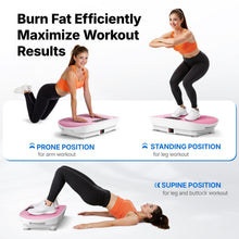 Load image into Gallery viewer, MERACH Vibration Plate Exercise Machine, Curved Vibration Plate for Lymphatic Drainage Weight Loss, Vibrating Plate with Real-Time Calorie Tracking on LED Display, Workout Equipment for Home Women Men
