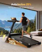 Load image into Gallery viewer, TREAFLOW Treadmill with 0-25% Auto Incline