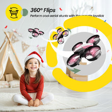 Load image into Gallery viewer, Holy Stone HS210 Mini Drone for Kids 8-12 and Beginners, RC Nano Quadcopter Indoor Drone with Circle Fly, Auto Hovering, 3D Flip, and Headless Mode, Great Gift Toy for Boys and Girls, Pink